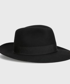 Cappelli Borsalino | Amedeo Sq Feltro Tesa Larga