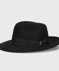 Cappelli Borsalino | Amedeo Sq Feltro Tesa Larga