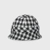 Tappi Borsalino | Cloche A Quadri Boucl