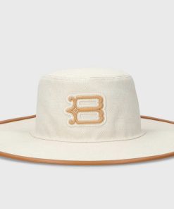 Tappi Borsalino | Cappello Con Visiera Rifinita In Pelle