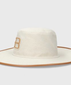 Tappi Borsalino | Cappello Con Visiera Rifinita In Pelle